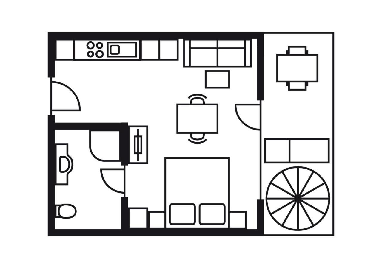 Appartement Tschivon Schenna Exterior foto